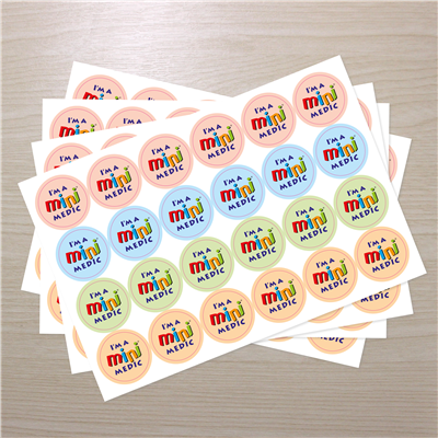 Mini Medics Stickers x 24 MMSTICKERS